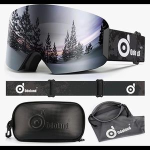 NWT Cylindrical Wide View Anti-Fog Windproof Snowboard Snow Goggles MULTI COLORS